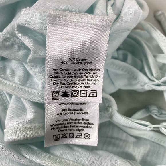 Eddie Bauer tank cami mint green Medium - Picture 5 of 5